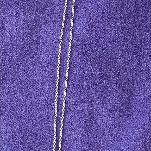 Tiffany & Co. Sterling Silver Trefoil 2” Key Pendant - Picture 3 of 3